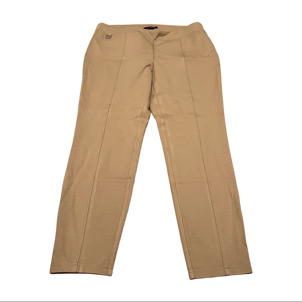 Khaki Stretch Dress Pants